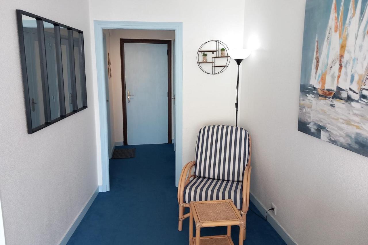 Grand Studio Vue Mer Dans Residence Des 3 Iles Pres De La Thalasso Quiberon Exterior foto