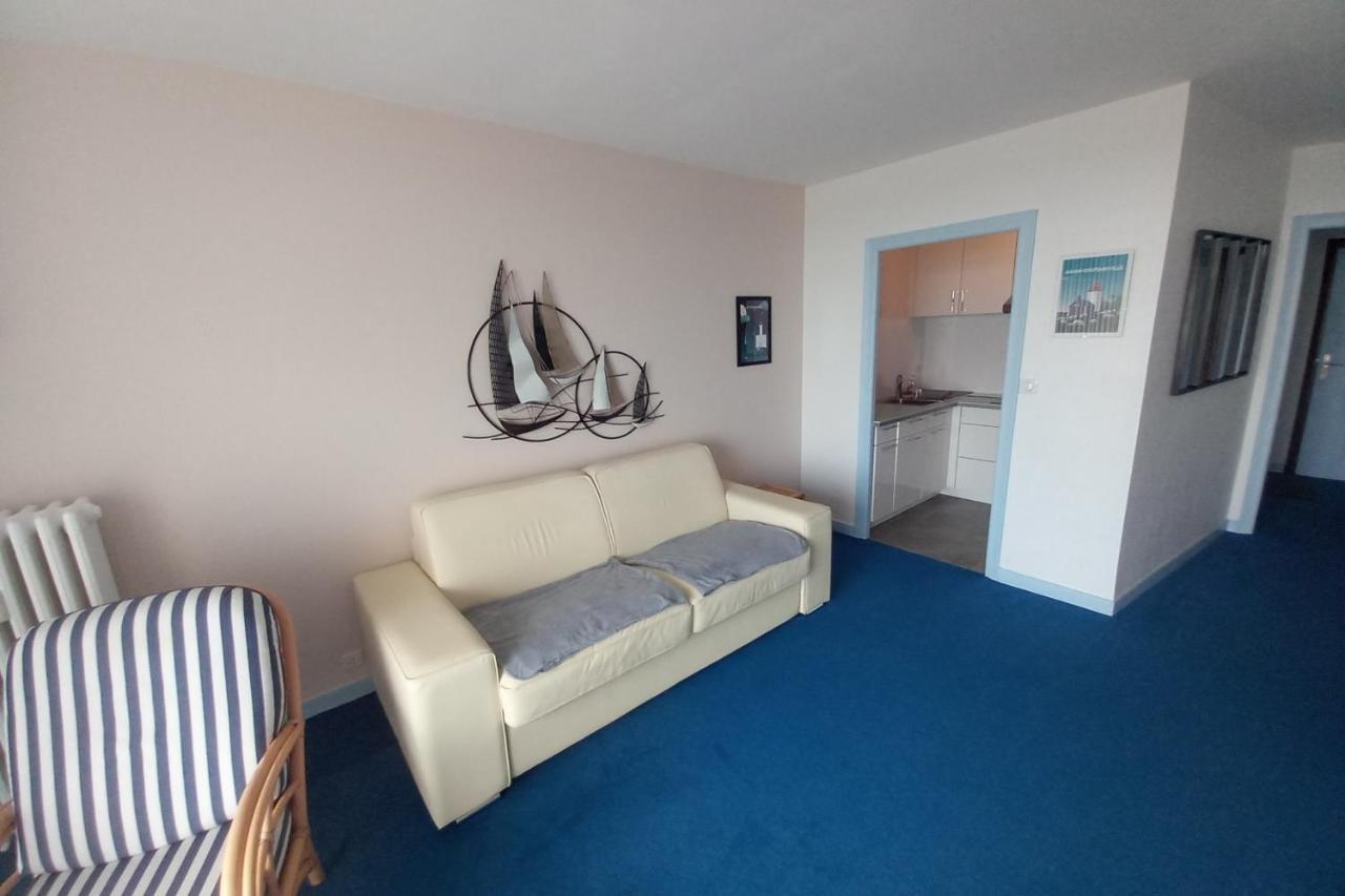 Grand Studio Vue Mer Dans Residence Des 3 Iles Pres De La Thalasso Quiberon Exterior foto